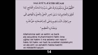 Salavat ı Fatih 100 adet [upl. by Yokum]