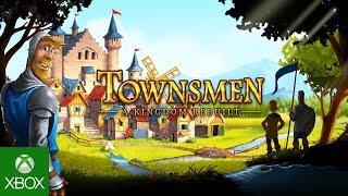 Townsmen  A Kingdom Rebuilt  Launch Trailer [upl. by Hteb]